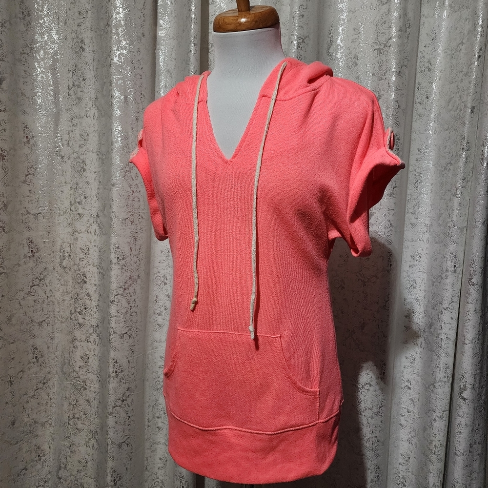 Wish & Whim Hoodie Pink Sweatshirt